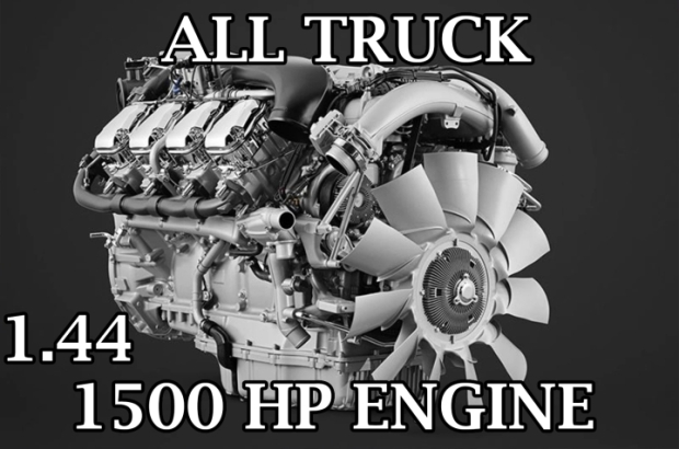 ETS2 - All Truck 1500 HP Engine