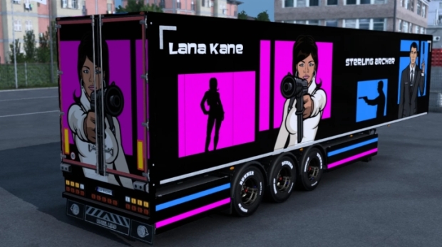 ETS2 - Archer Trailer Skin