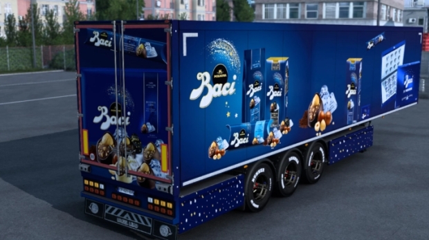 ETS2 - Baci Chocolate Trailer Skin
