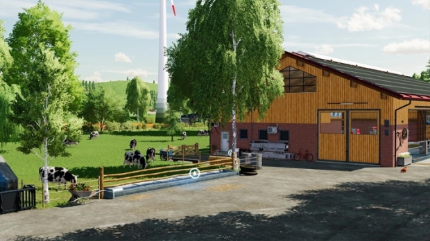 FS22 - Big Cow Barn v1.0 | Farming Simulator 22 | Mods.club