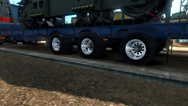 ETS2 - BPW Eco Low Bed Trailer Wheels v1.1