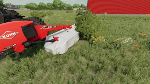 FS22 - Bush Mowing V1.0