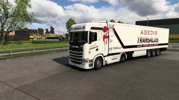 ETS2 - Combo Skin Agedis Transaldis V1.0