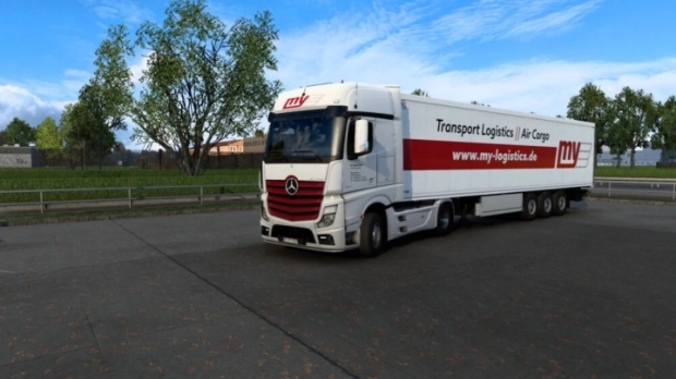ETS2 - Combo Skin My Logistics v1.0