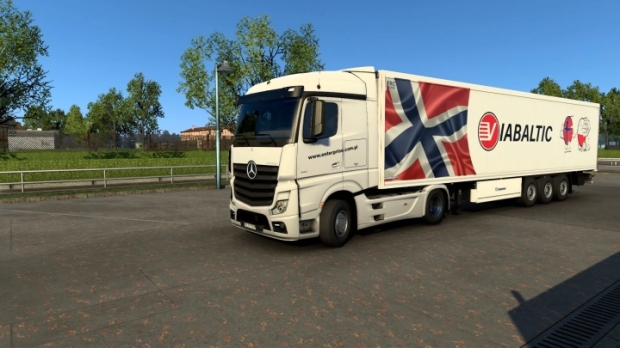 ETS2 - Combo Skin Viabaltic Norge As V1.0