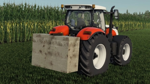 Fs22 Concrete Weight 4000kg V10 Farming Simulator 22 Modsclub 2528