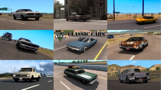ETS2 - GTA V Classic Traffic Pack v1.3