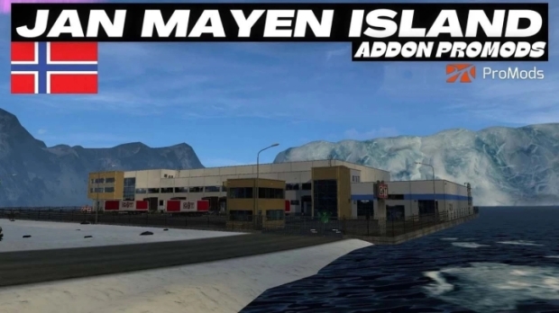 ETS2 - Jan Mayen Addon Map for Promods v1.5