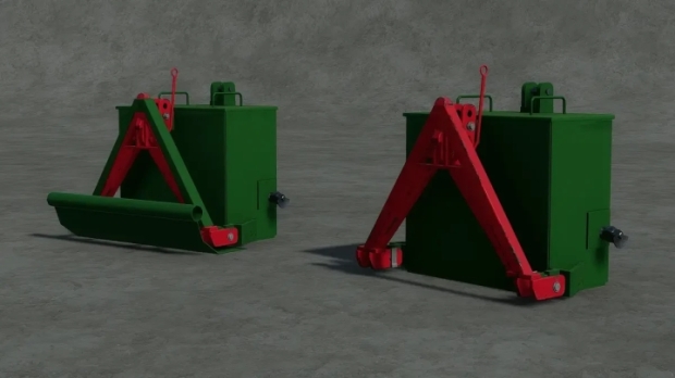 FS22 - John Deere 850kg Weight v1.0.2.0