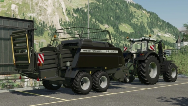 FS22 - Massey Ferguson LS 2200 Gen2 Baler Pack v1.0