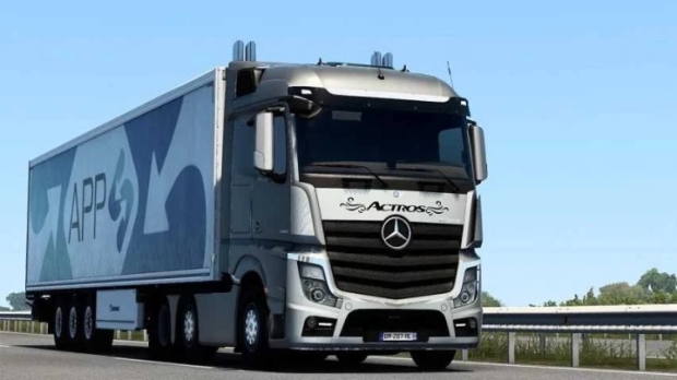 ETS2 - Mercedes Actros MP4 Reworked V3.1.2
