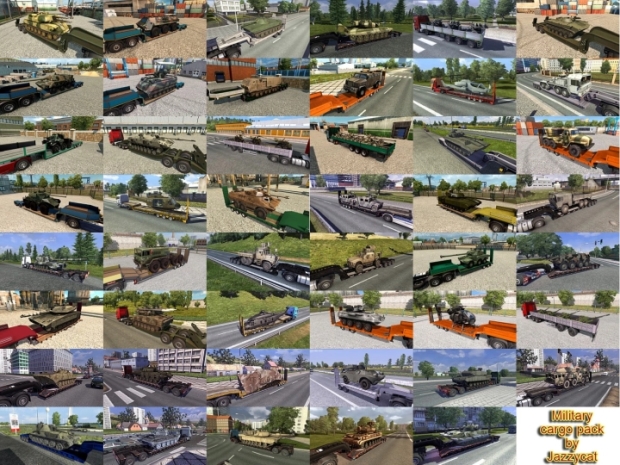 ETS2 - Military Cargo Pack by Jazzycat v5.7