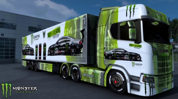ETS2 - Monster Energy Skin