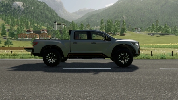 FS22 - Nissan Titan Warrior 2017 New Update v1.0.0.1