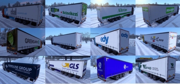 ETS2 - Nissantruck Ai Trailers Pack V5.0