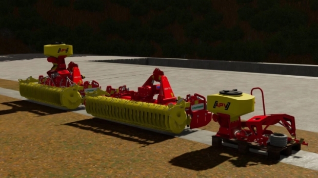 FS22 - Pottinger Lion 303 + APV Seeder V1.0