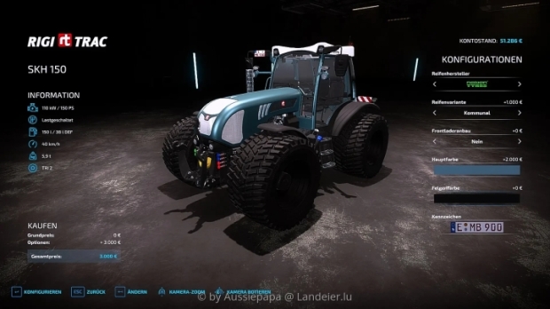 FS22 - Rigitrac SKH 150 v1.2