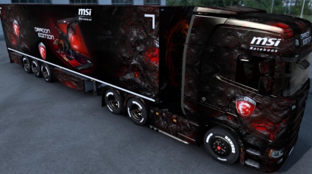 ETS2 - Scania MSI Skin Pack