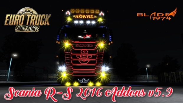 ETS2 - Scania R-S 2016 Addons V5.9
