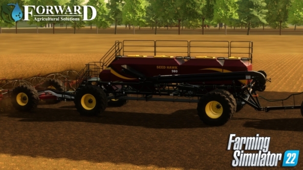 FS22 - Seed Hawk 980 Air Cart with Additional Systems V1.0