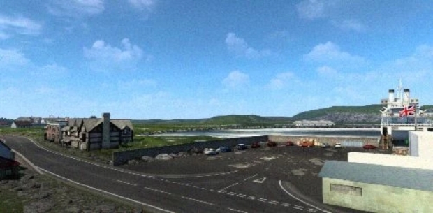 ETS2 - Shetland Promods V2.62 Addon 0.1 Fixed Cities