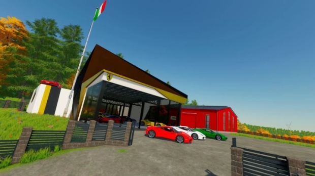 FS22 - Showroom Ferrari V1.0