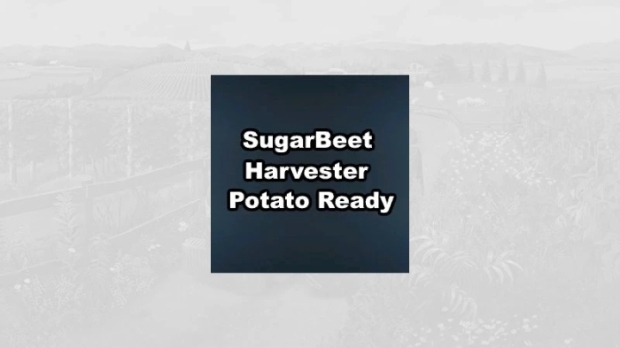 FS22 - SugarBeet Harvester Potato Ready v2.0.1.0