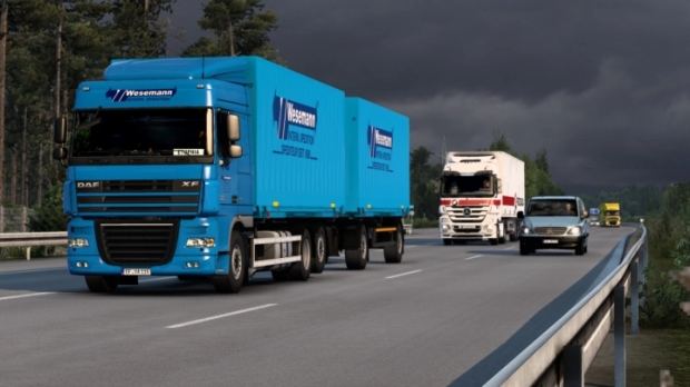 ETS2 - Swap Body Addon For DAF XF E5 By Vadik V1.2