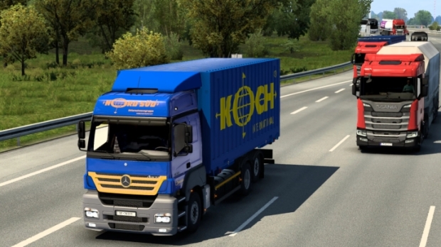 ETS2 - Swap Body Addon For M-B Axor By RBZMODS V1.1