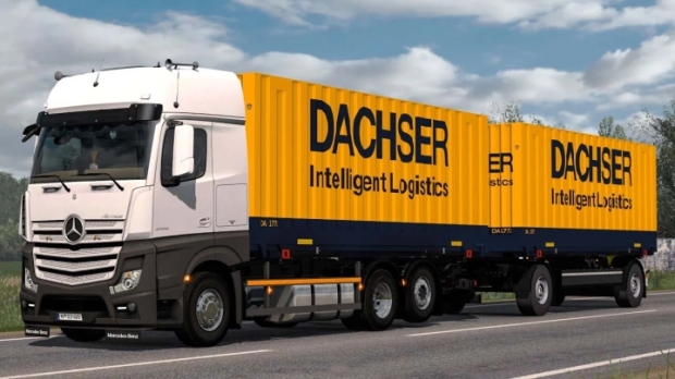 ETS2 - Swap Body Carrier Chassis Pack v1.4.1