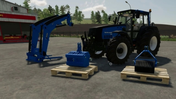 FS22 - Valtra Valmet Serie 8750 Pack v1.0