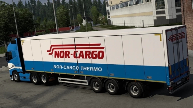 ETS2 - Volvo FH Nor Cargo Combo Skin