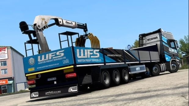 ETS2 - WFS Flat Trailer v1.1