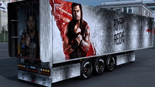 ETS2 - WWE Roman Reigns Trailer Skin