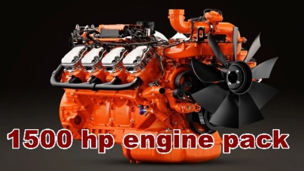 ETS2 - 1500HP Engine Pack