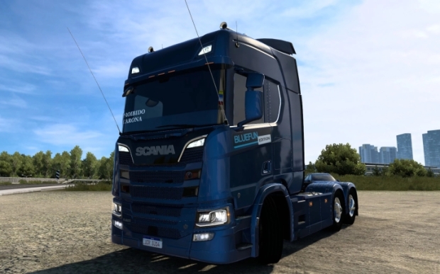 ETS2 - Adesivo Scania R 2019 By CRJ Modding Proibido Carona V1.0
