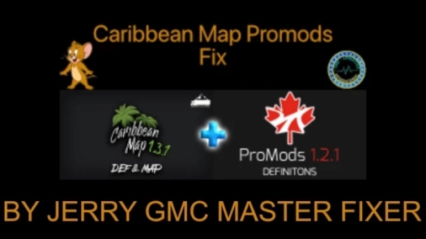 ATS - Caribbean Map - Promods Fix