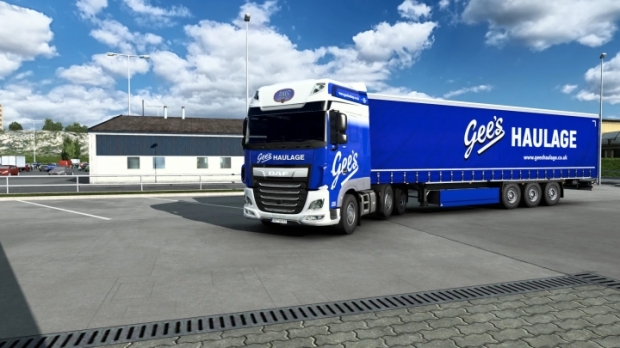 ETS2 - Combo Skin Gees Haulage Ltd Wakefield V1.0