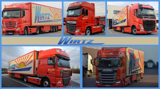 ETS2 - Combo Skin Spedition Wirtz V1.0