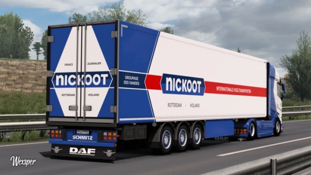 ETS2 - Daf XG 2021 Nickoot Skin Pack V1.0