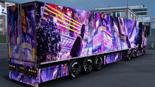 ETS2 - Futuristic City Skin