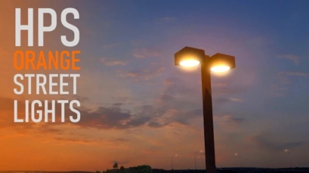 ATS - HPS Orange Street Lighting