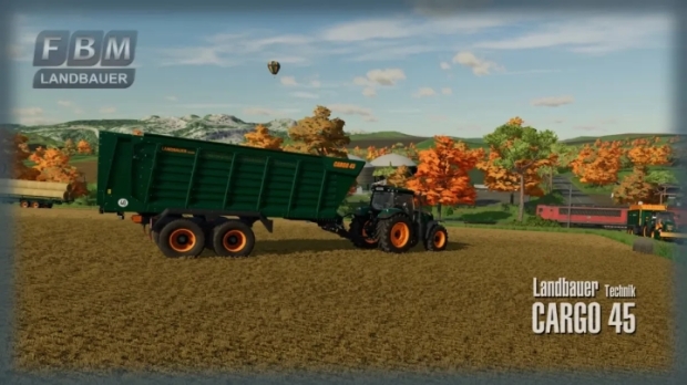 FS22 - Landbauer Cargo 45 Trailer V1.0