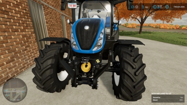 FS22 - New Holland Edit ( Lights on Roof ) V1.0