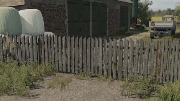 FS22 - Old Fence And Gate V1.0