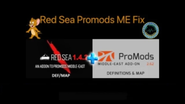 ETS2 - Red Sea Promods Middle-East Fix V2.0