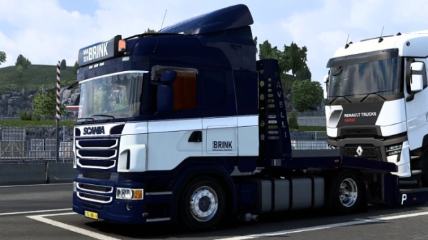 ETS2 - Scania FreD Van Den Brink Skin