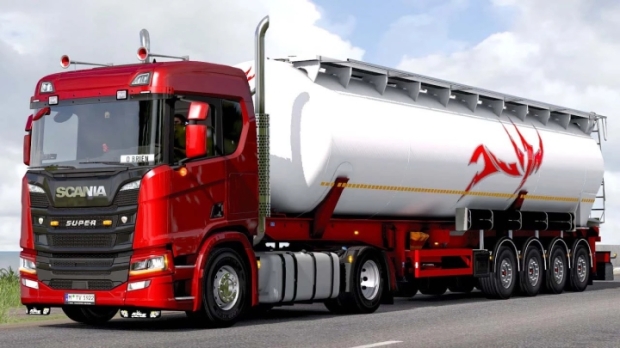 ETS2 - Scania L6 Straight Pipe Sound