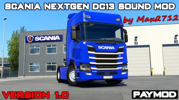 ETS2 - Scania NextGen DC13 Sound