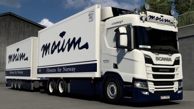 ETS2 - Scania R Moum Tandem Skin V1.0